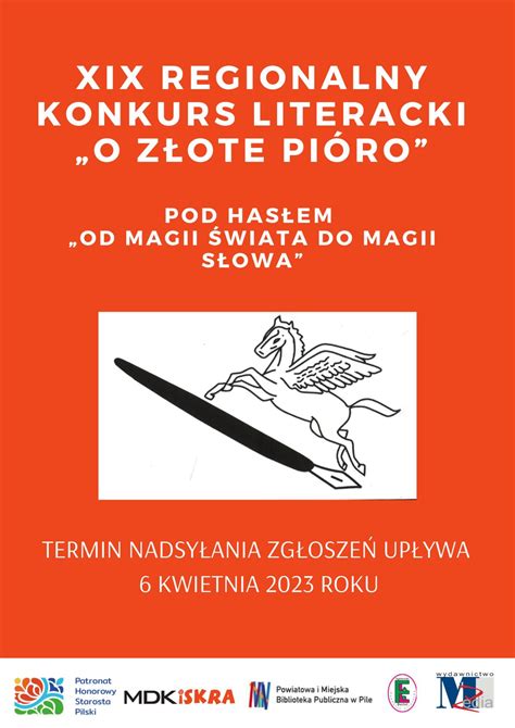 Przedłużamy termin nadsyłania prac na Konkurs Literacki O Złote Pióro