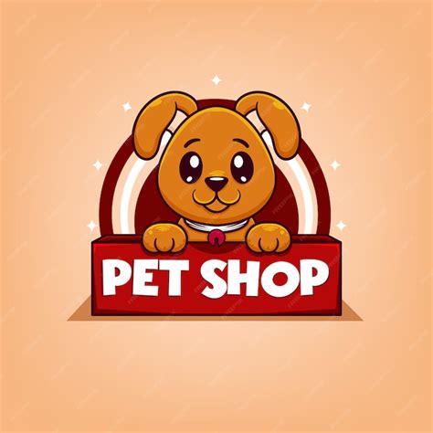 Premium Vector Pet Shop Logo Concept Illustration