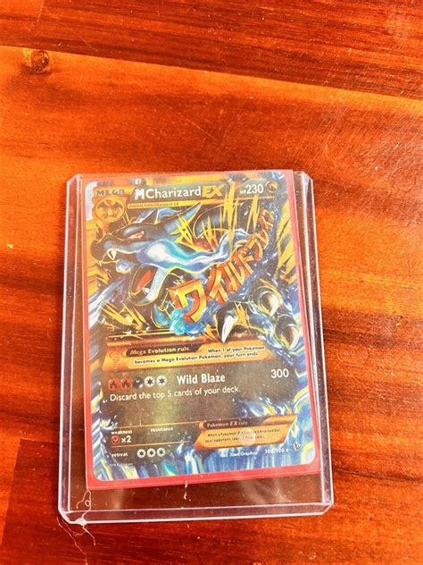 Pokémon Tcg Mega Charizard Ex Flashfire 108106 Holo Secret Rare Ebay