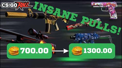 Insane Pulls Today On Csgoroll I Csgoroll Case Battles Youtube