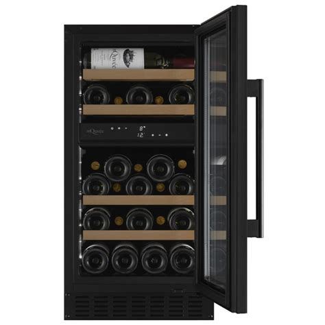 Under Counter Wine Cooler Winecave 700 40d Anthracite Black