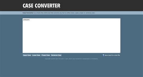 Case Converter Tool Informacionpublica Svet Gob Gt