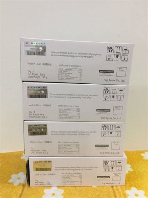 Fuji Xerox Genuine Toner Cartridge Cm Fw Cp W Cm W Cp W Cp W