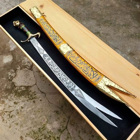 Zulfiqar Sword Imam Ali Zulfikar Sword T Handmade Genuine Etsy