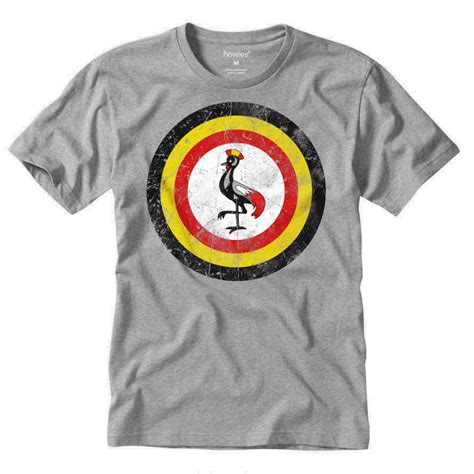 Uganda Flag Air Force Roundel Symbol Africa Essential T-Shirt by quark ...