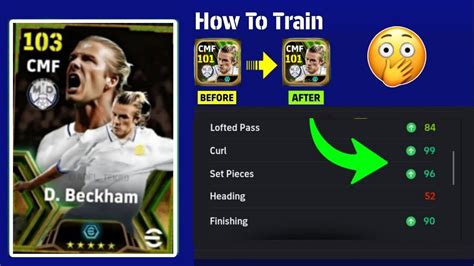 How To Train Rated Epic D Beckham In Efootball How To Max