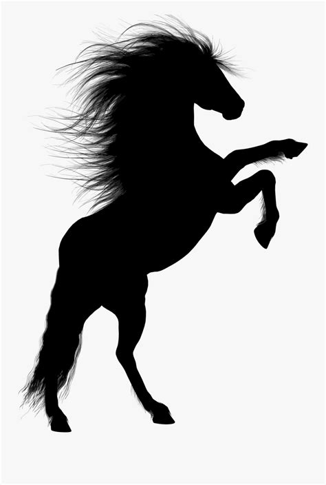 Clip Art Rearing Horse Clip Art Rearing Horse Silhouette Free