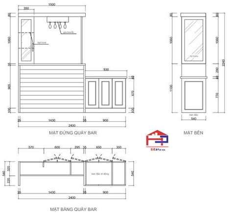 Bàn Quầy Bar Mini Tối Ưu Hóa Không Gian Sống Với Phong Cách Hiện Đại