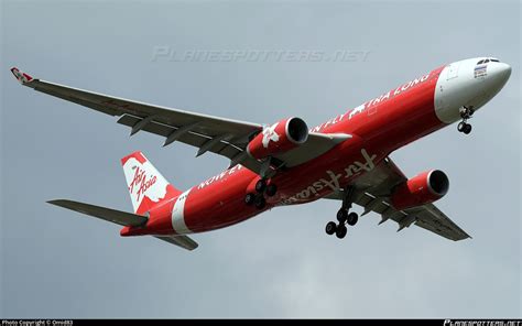 Hs Xte Thai Airasia X Airbus A Photo By Omid Id