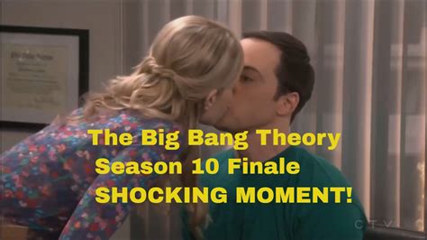 The Big Bang Theory Season 10 Finale Ending Must Watch Youtube