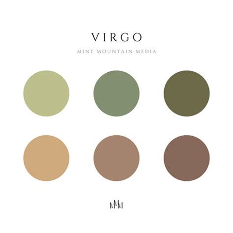 Virgo Color Palette Mint Mountain Media