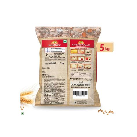 Aashirvaad Superior Mp Whole Wheat Atta Kg Pack Of Price Buy