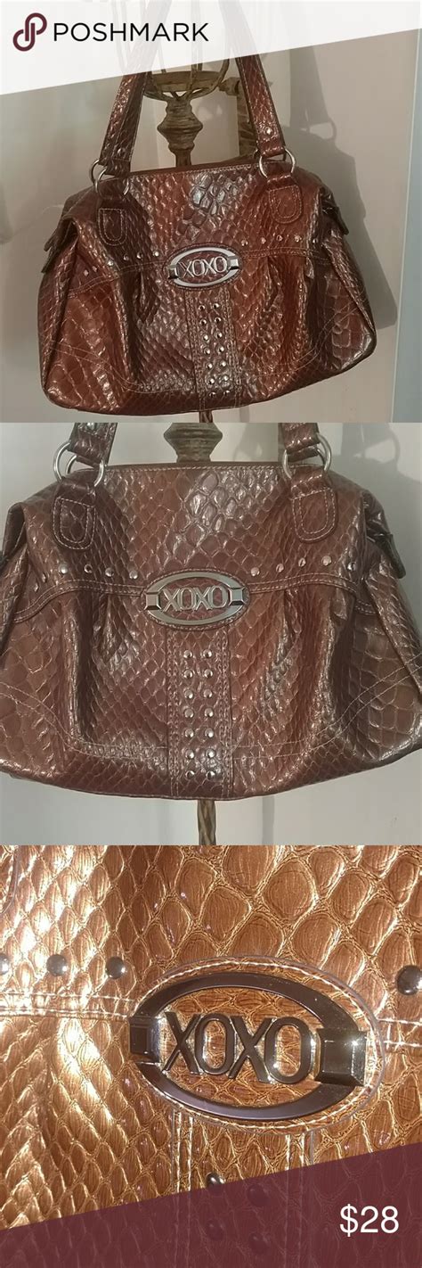 Xoxo Handbag Metallic Sheen Design As Shown Immaculate In And Out Strap