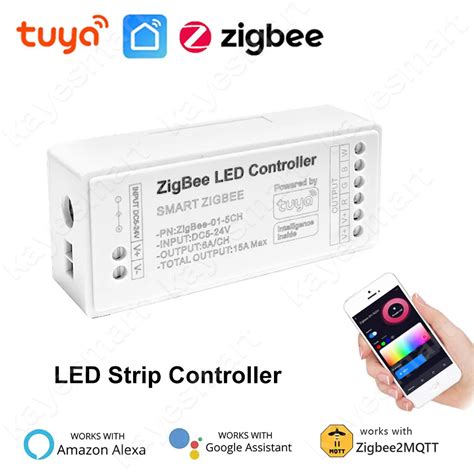 Tuya Zigbee RGB Led Erit Denetleyicisi I In Tek Renk RGB RGBW RGB CCT