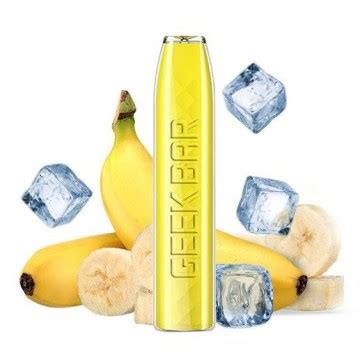 Banana Ice - Geek Bar - (575+ puffs) - AromaQueen