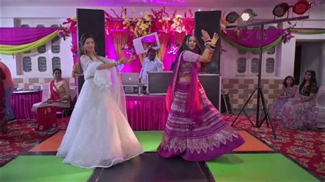 Beautiful Sangeet Dance Performance By Bride And Her Sister At Her Sangeet Night