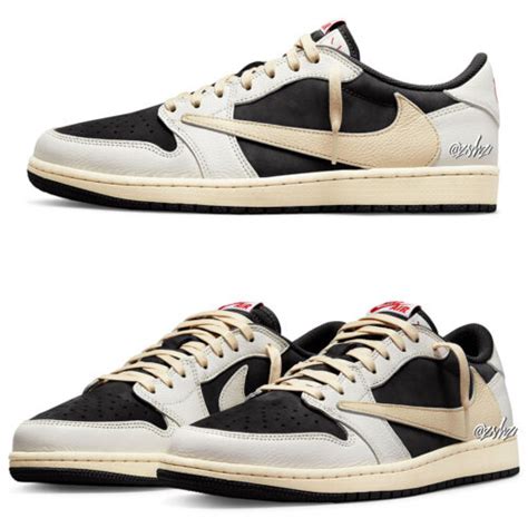 Travis Scott X Air Jordan 1 Low OG WMNS Sail Black Nice Kicks