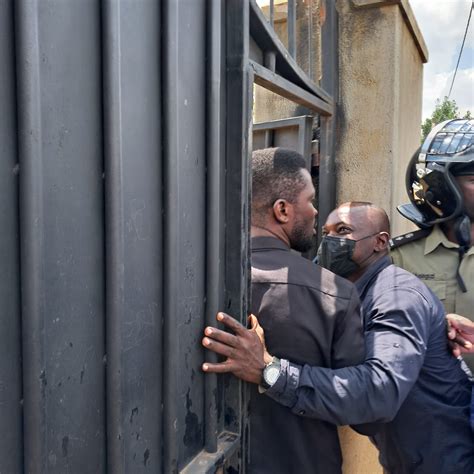 Same Script Different Cast As Bobi Wine Is Arrested Escorted To His