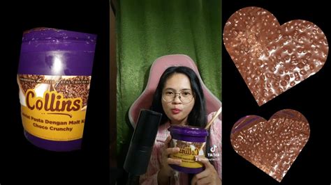 Unboxing Coklat Collins Crunchy Viral Tiktok Guys Beli Via