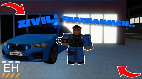 Als ZIVIL POLIZIST In Notruf Hamburg Roblox Notruf Hamburg DEUTSCH