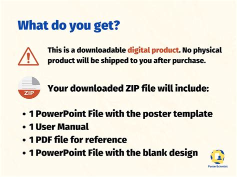 Academic Poster Template Powerpoint to Present Your Scientific Research ...