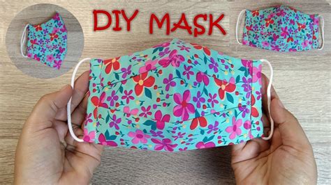 New How To Make 3d Face Mask Sewing Tutorial Diy Face Mask Sewing Tutorial Youtube