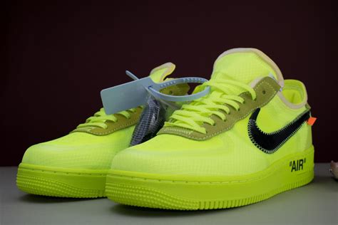 Nike Air Force 1 Low Off White Volt