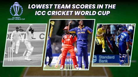 Lowest Team Scores In Icc Cricket World Cup Canada Canada