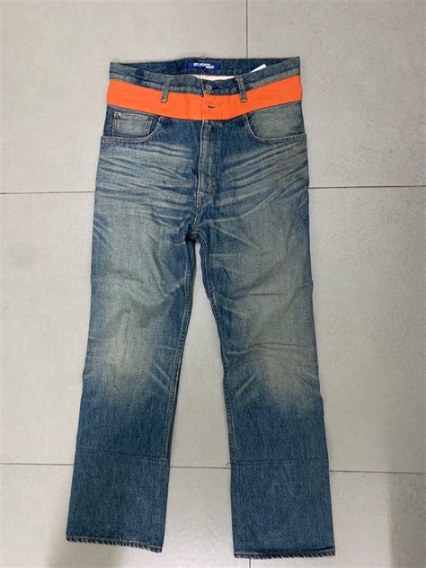 Junya Watanabe Patchwork Denim Jeans Carousell