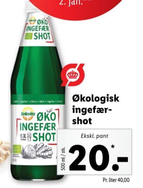 Solevita Ingef Rshot Tilbud Hos Lidl