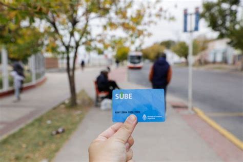 Tarjeta Sube Cu Nto Sale Viajar En Colectivo Tren Y Subte Si Est