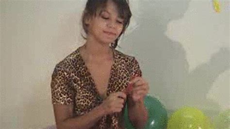 Sandy Crushes And Stomps Balloons Hardcore Tickling Clips4sale