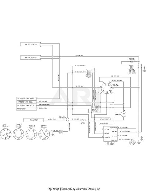 Troy Bilt Bronco Riding Mower Wiring Diagram