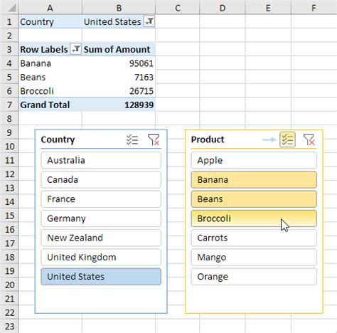 Slicers in Excel - Step by Step Tutorial