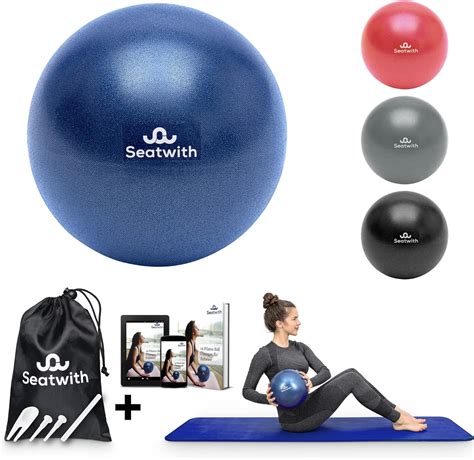 Seatwith Pilates Ball Klein 23 Cm Komplett Set Mit Transportbeutel E