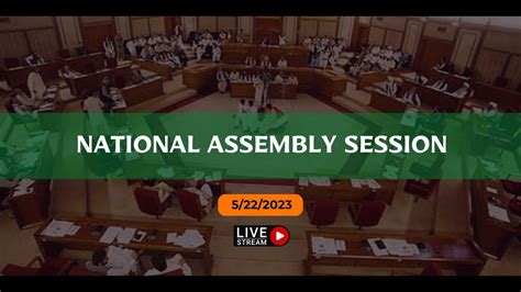 Live National Assembly Session Intekhab Hd Youtube