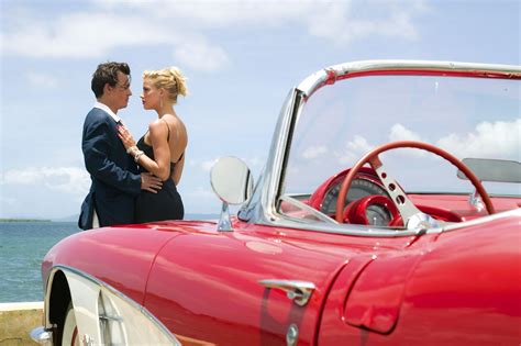 Johnny Depp Amber Heard The Rum Diary Chevrolet Corvette Vanessa