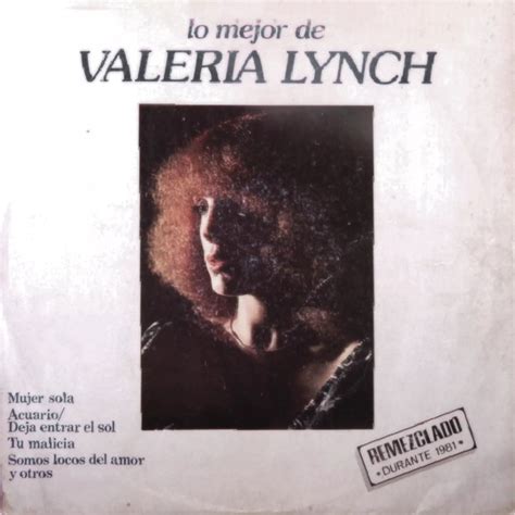 Lo Mejor De Valeria Lynch Lbum De Valeria Lynch Letras Mus Br