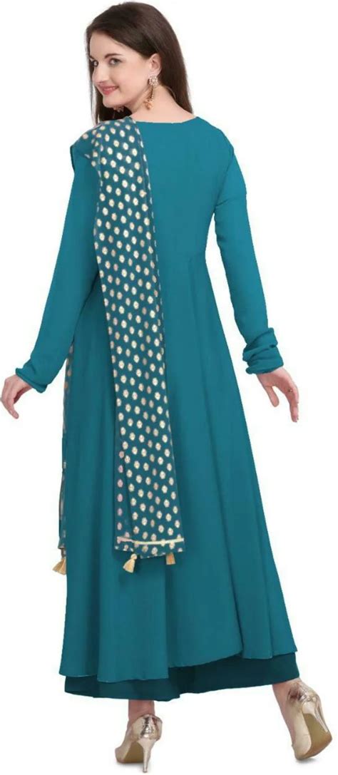 The Fab Factory Women Light Green Solid Crepe Single Kurta Set Jiomart