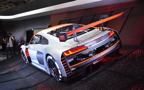 Audi R8 Lms Gt3 Cette Voiture De Course Présage Le Nouveau Look De La