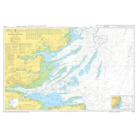 5041 Thames Estuary Instructional Admiralty Chart Only £630