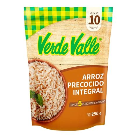 Arroz Verde Valle Precocido Integral G Walmart