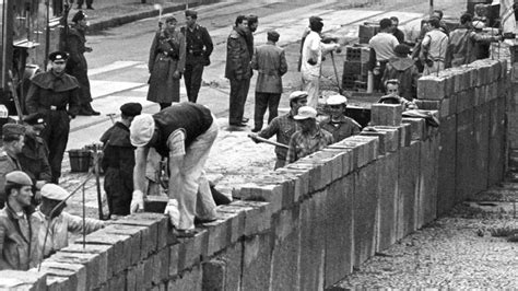 13 August 1961 Tag Des Mauerbaus Rbb