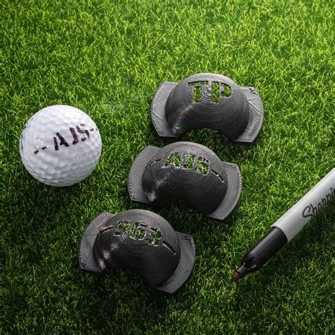 Personalisierte Golfball Linie Liner Zeichnung Markierung Ausrichtung