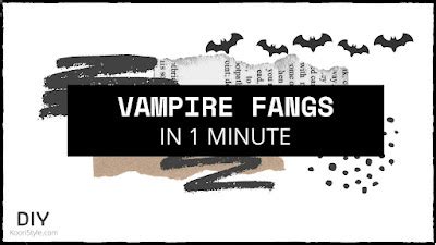 Halloween Diy Minute Fangs Koori Style