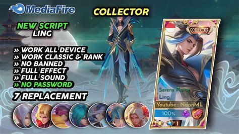 New Script Skin Ling Collector Serene Plume No Password Voice Full