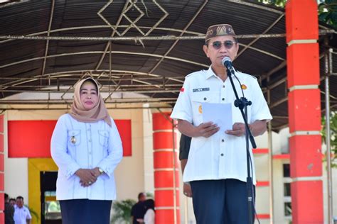 Pimpin Apel Perdana Pascalebaran Bupati Pohuwato Tekankan Kedisiplinan