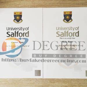 Where To Buy Fake University Of Salford Diplomas How To Get A Fake