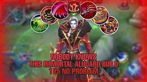 This V Build Will Make You Immortal Alucard Tank Challenge Youtube