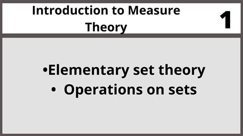 Introduction To Measure And Theory In Hindi Urdu Mth426 Lecture 01